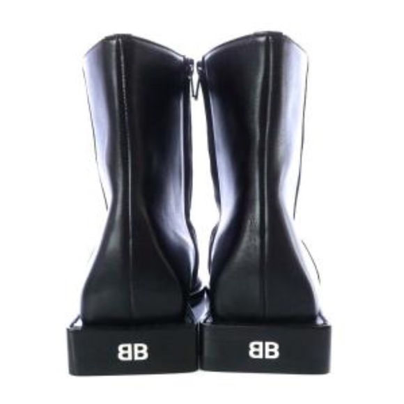 BALENCIAGA BB Rim Square Heel Boots